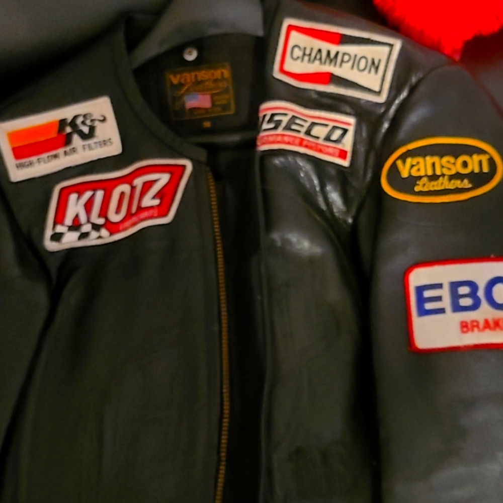 Vanson Leather Jacket size S unisex